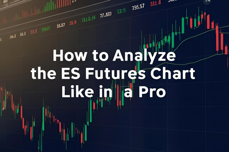 Analyze the ES Futures Chart