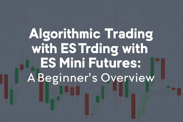 Algorithmic trading with ES mini futures